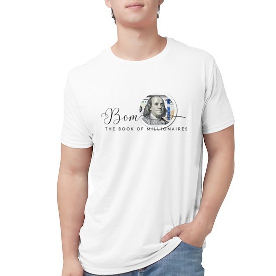 Book of Millionaires white T shirt