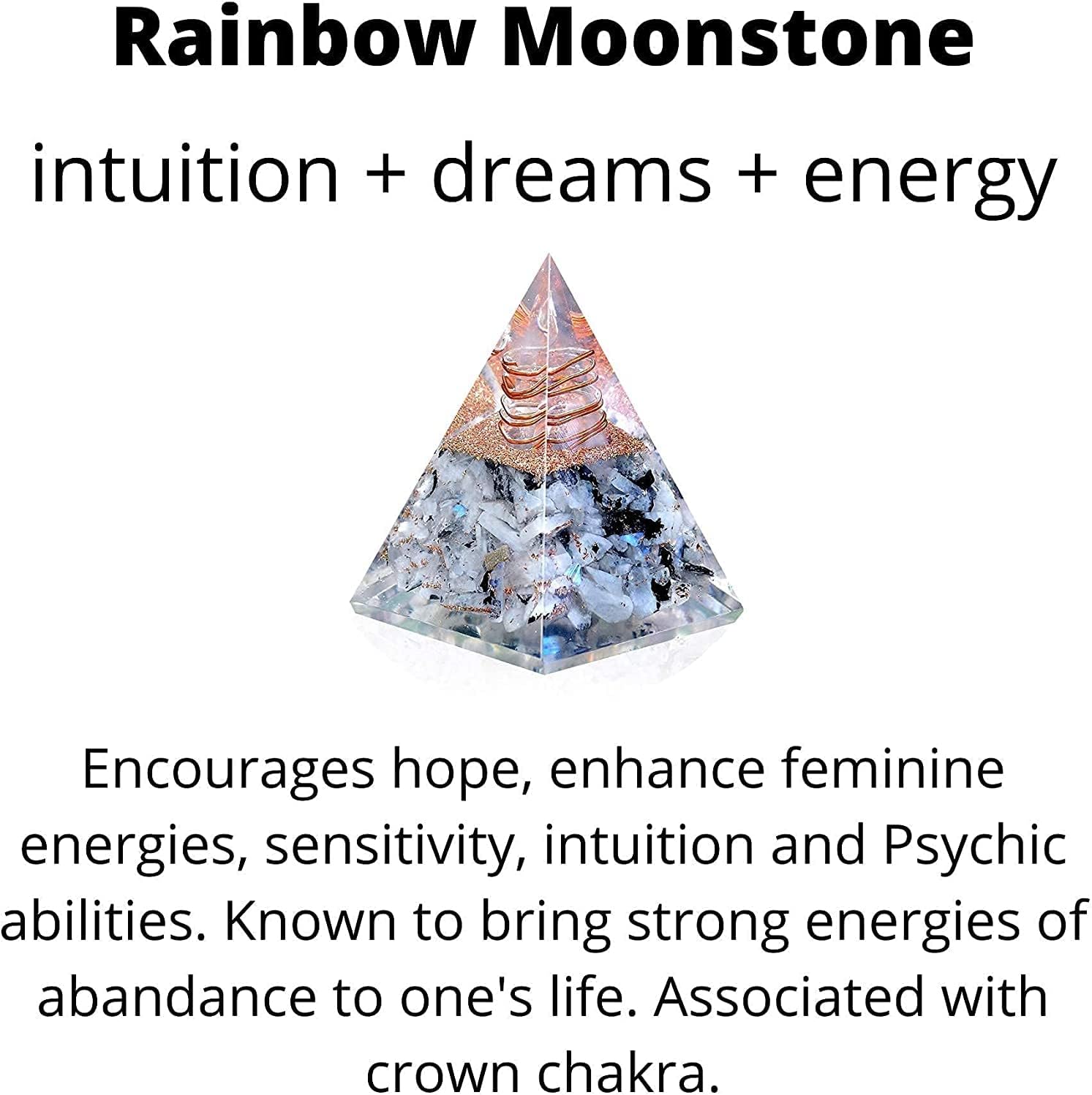 Inspirational Orgonite Pyramid