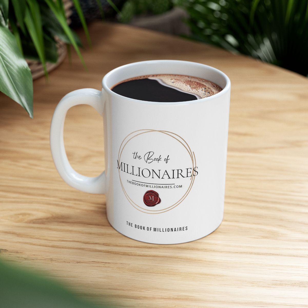 Collector's BOM Book of Millionaires Ceramic Mug 11oz