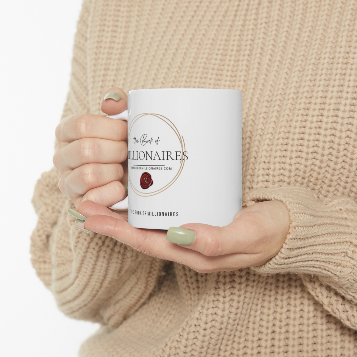 Collector's BOM Book of Millionaires Ceramic Mug 11oz