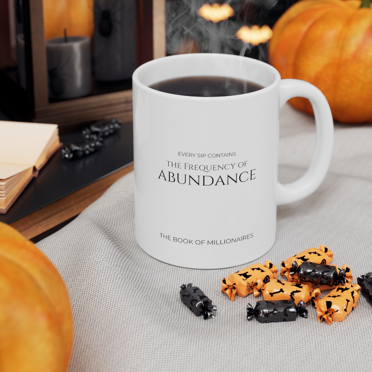Frequency of Abundance BOM Ceramic Mug 11oz