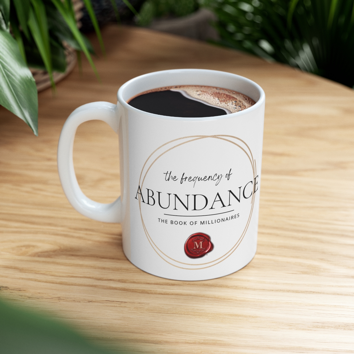 Frequency of Abundance BOM Ceramic Mug 11oz