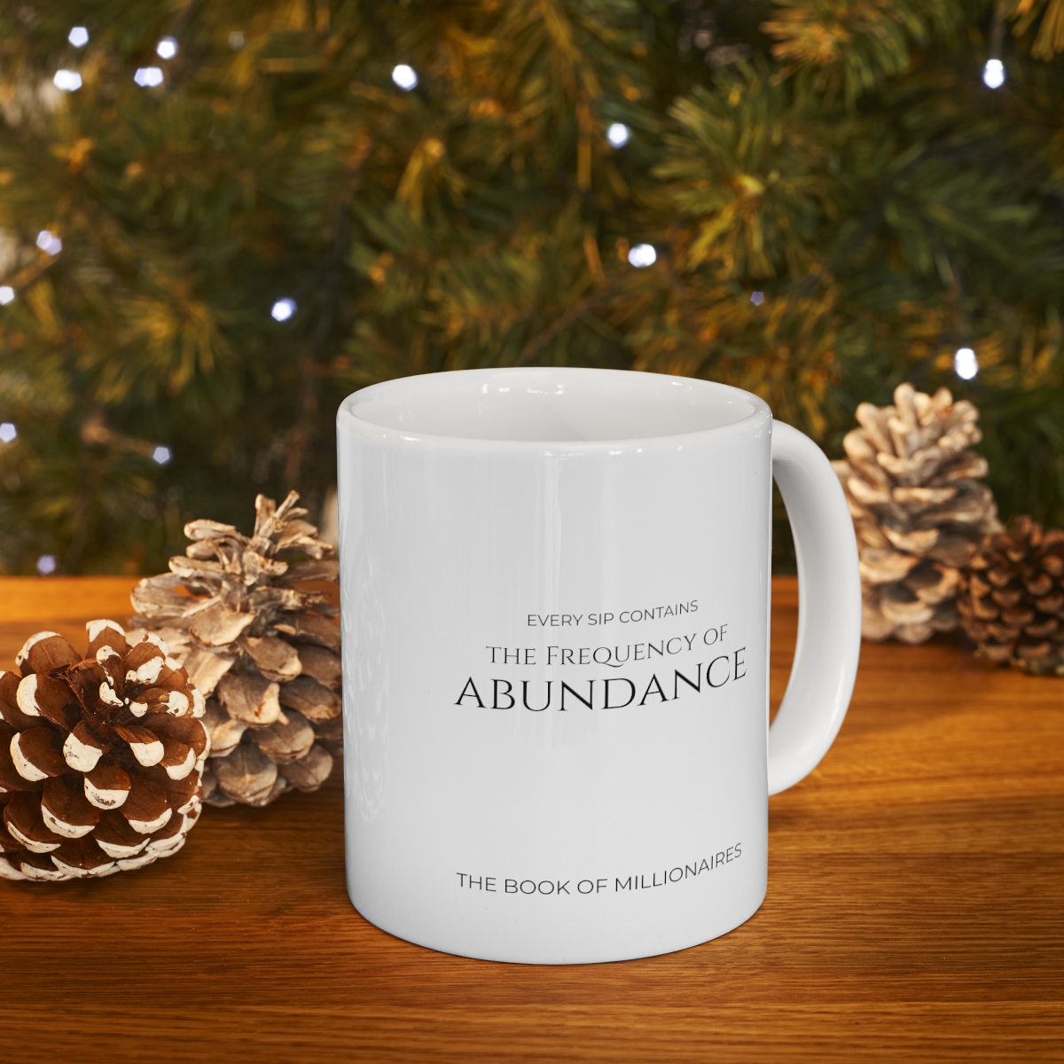 Frequency of Abundance BOM Ceramic Mug 11oz