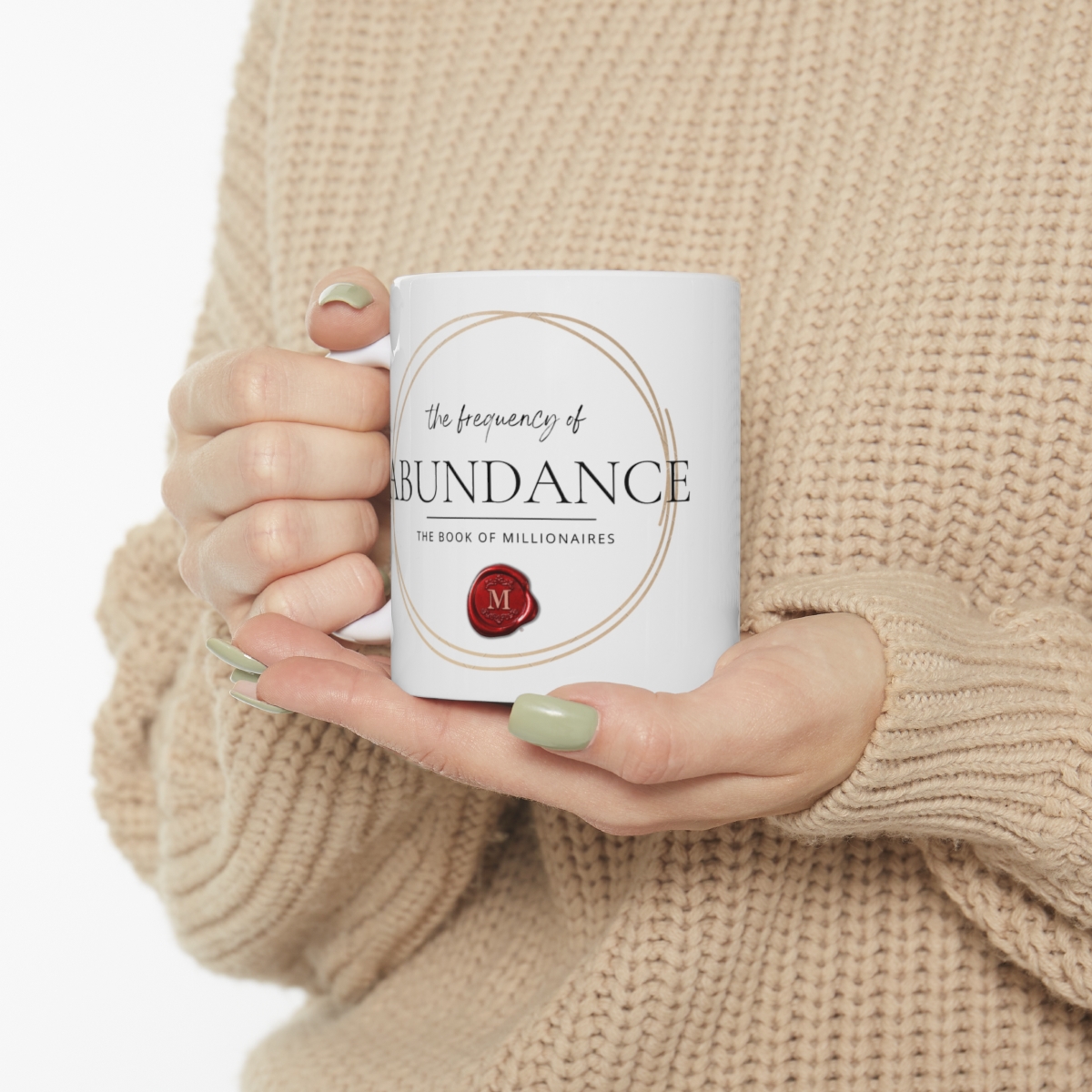 Frequency of Abundance BOM Ceramic Mug 11oz
