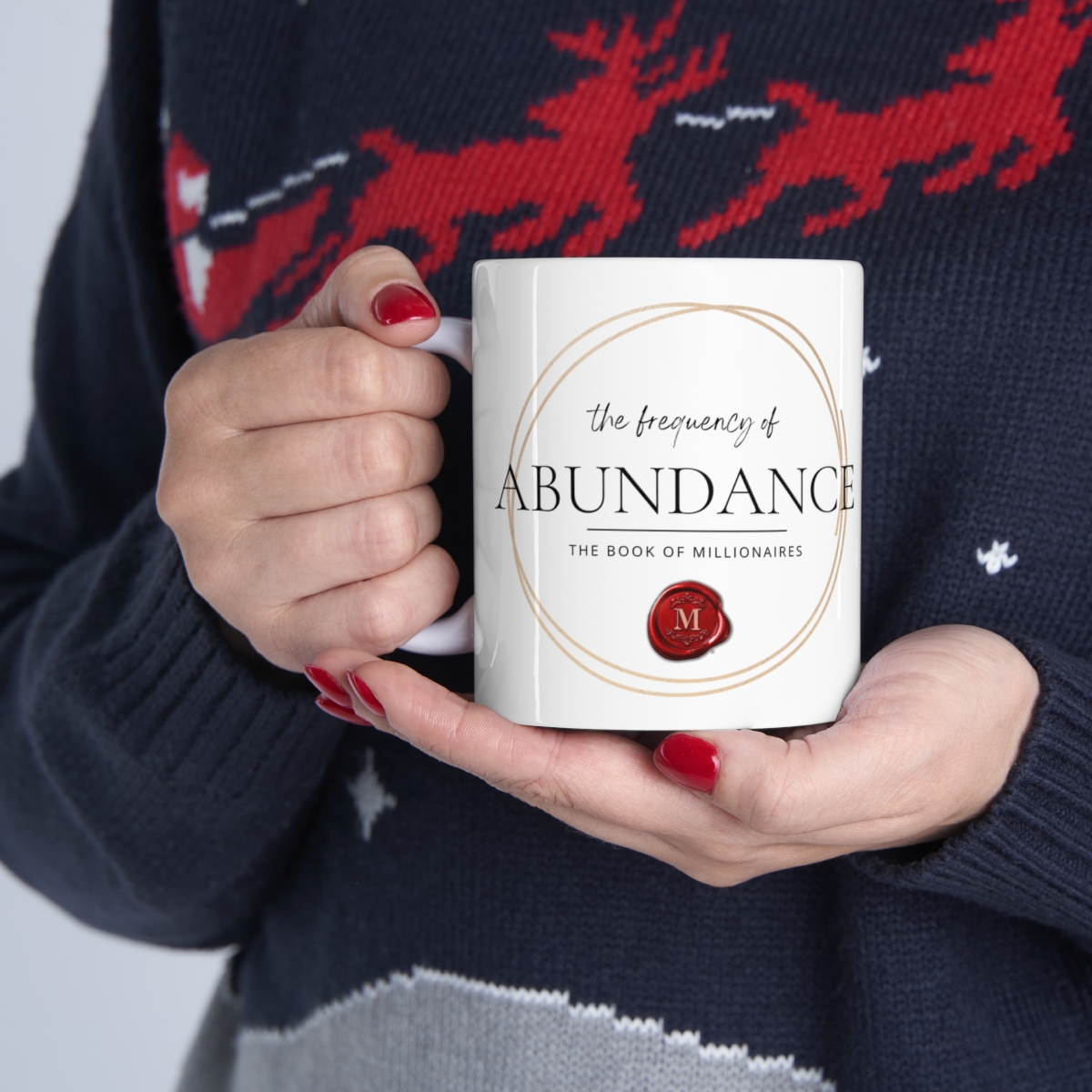 Frequency of Abundance BOM Ceramic Mug 11oz