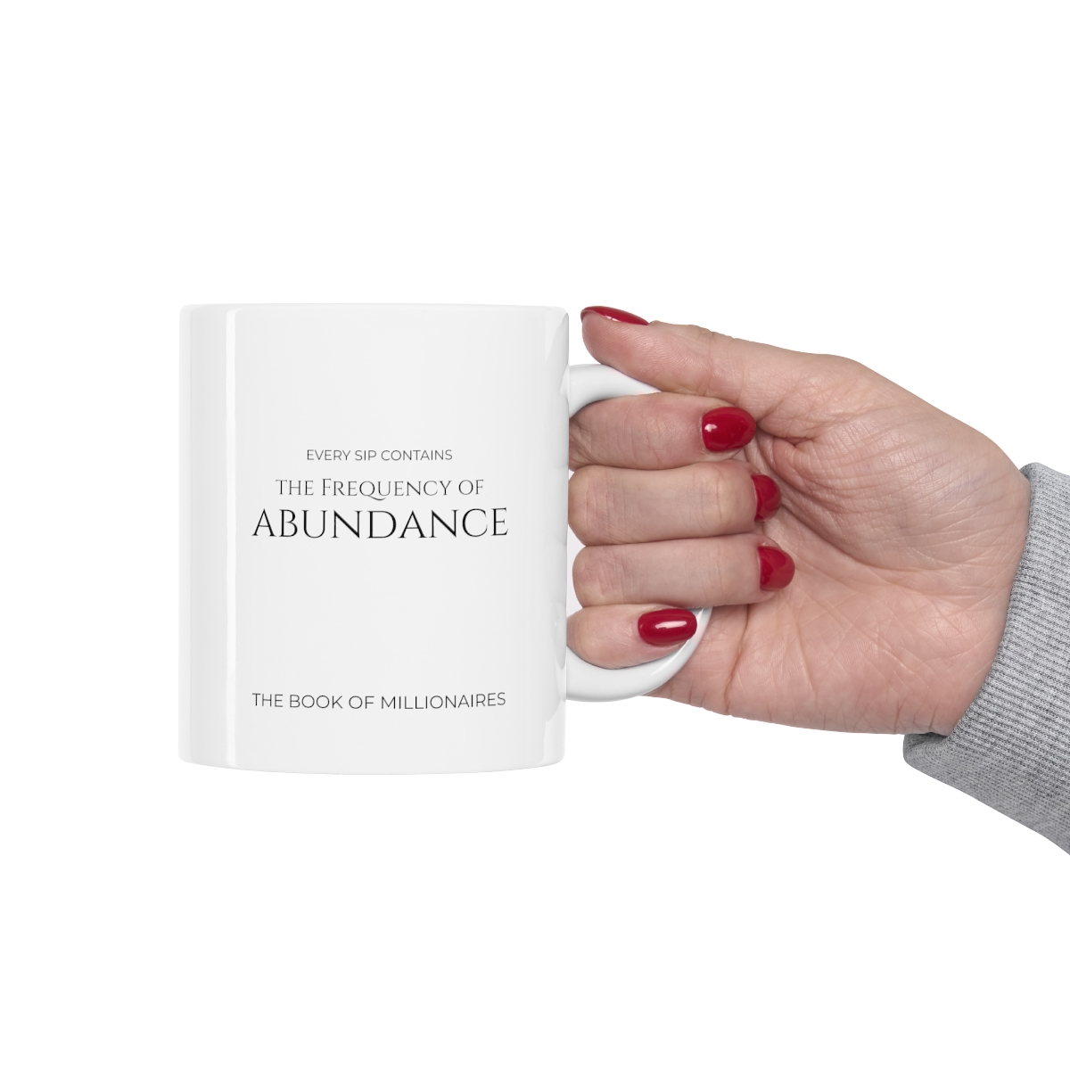 Frequency of Abundance BOM Ceramic Mug 11oz