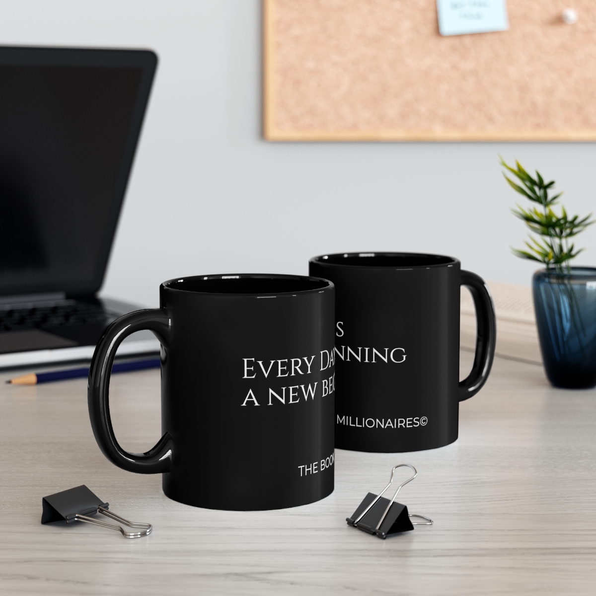 11oz Black Mug