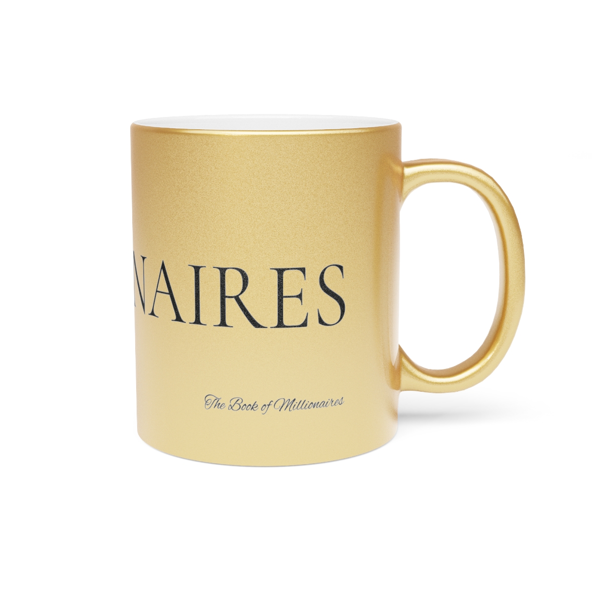 THE BOOK OF MILLIONAIRES COUNCIL GOLD MUG