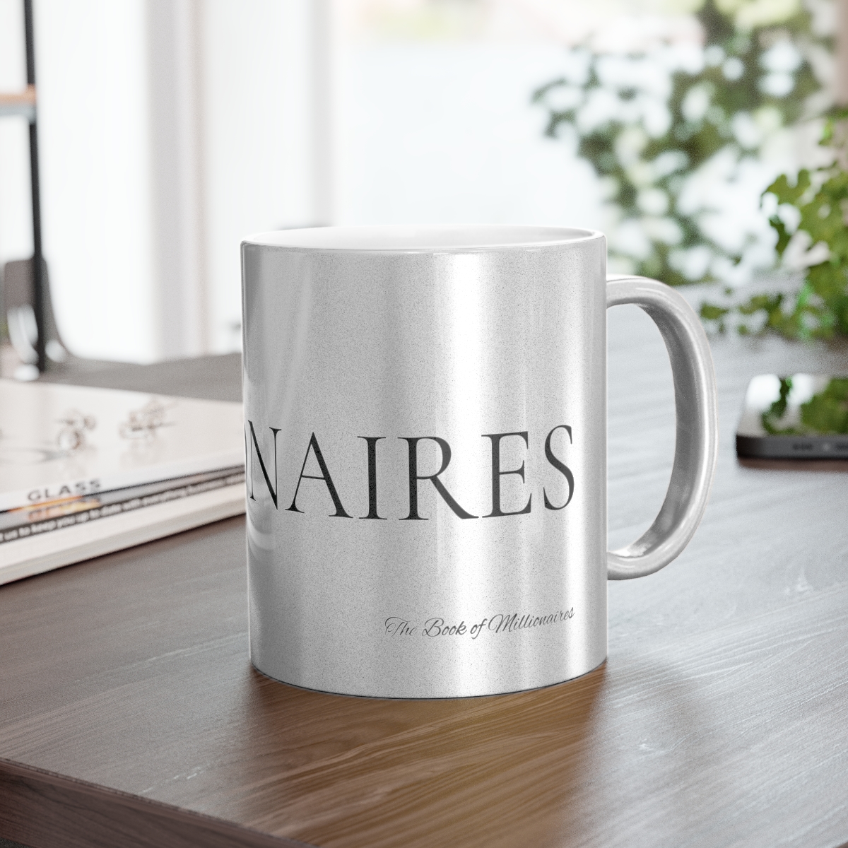 THE BOOK OF MILLIONAIRES COUNCIL GOLD MUG