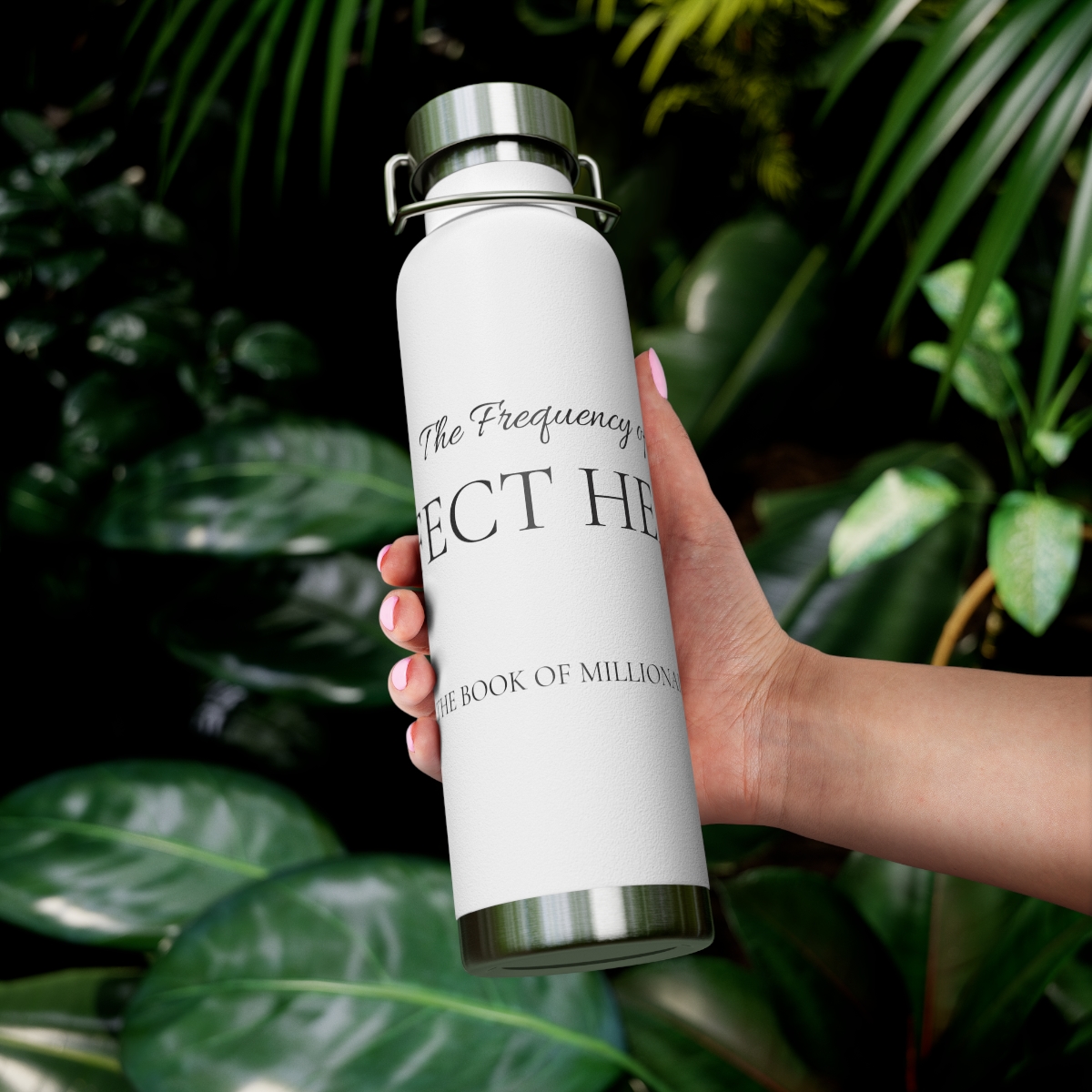 The Frequency of 'Perfect Health' Copper Vacuum Insulated Bottle, 22oz